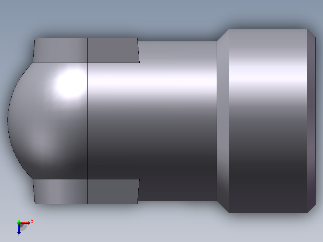 90度焊接接头、1DW9-30-20俯视图