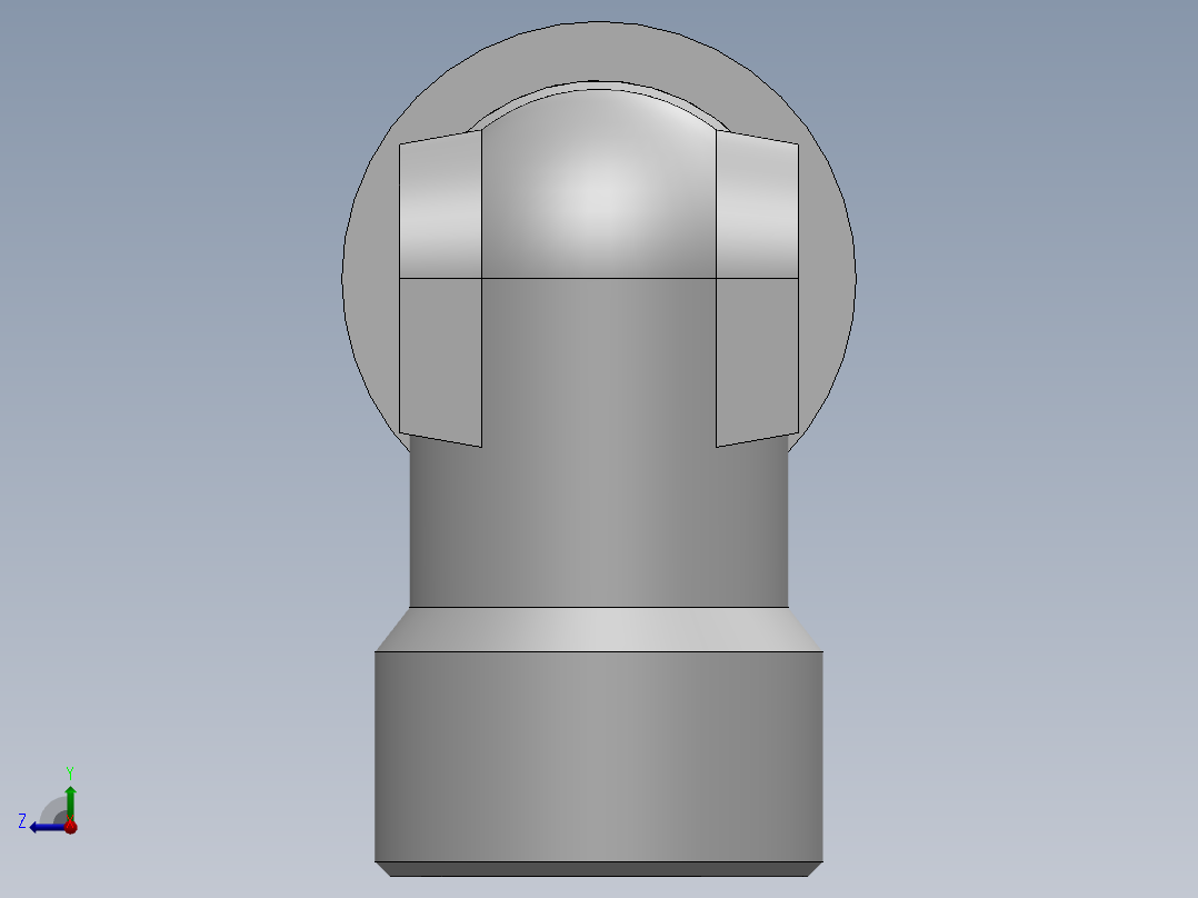 法兰接头、1DFS9-36-12右视图