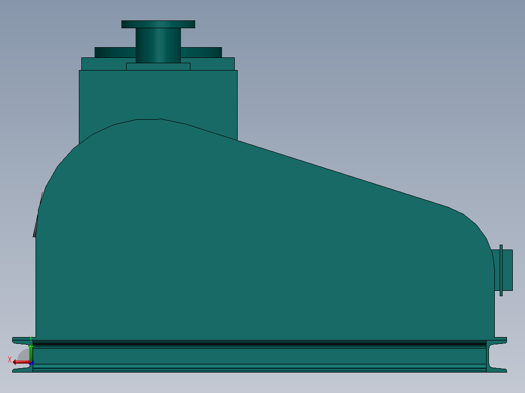 泵、水泵、2X-70A旋片真空泵(上海阳光)后视图