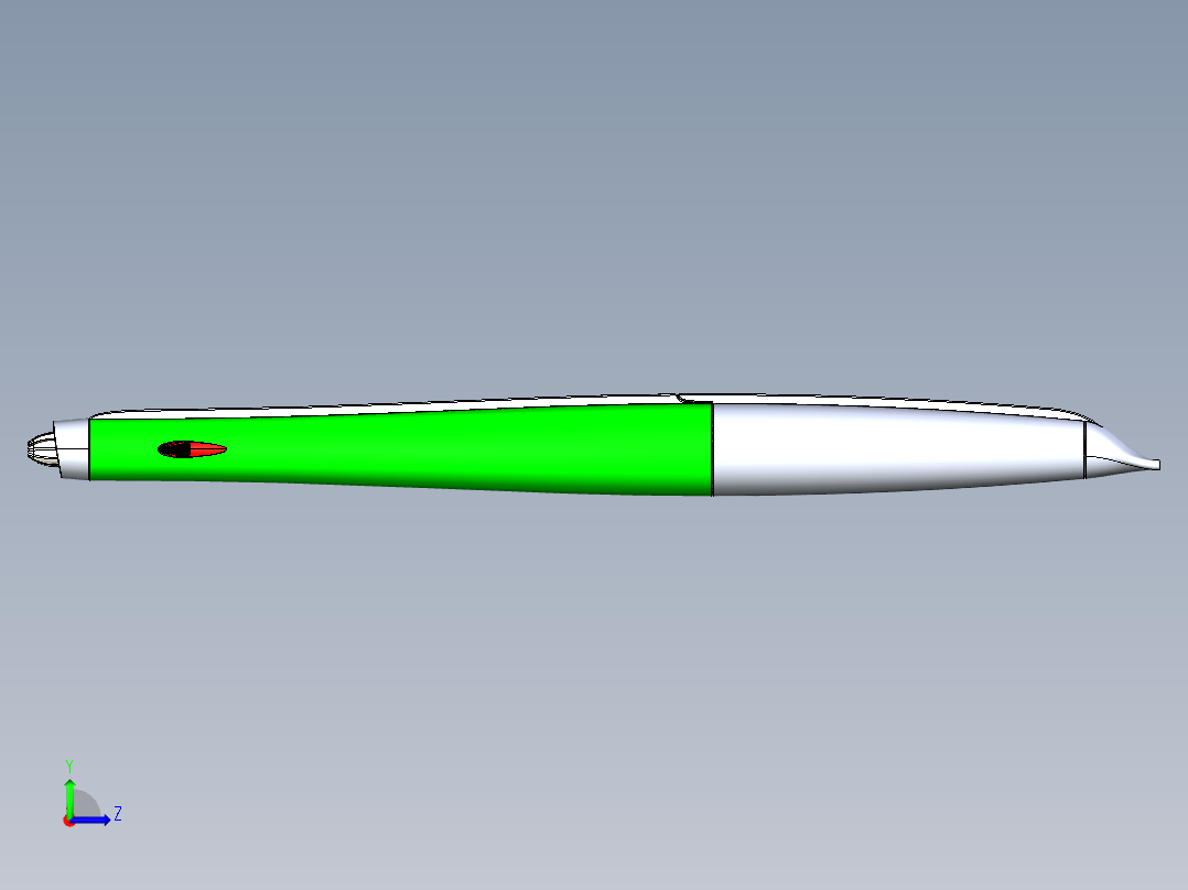 笔、中性笔、铅笔(16)左视图