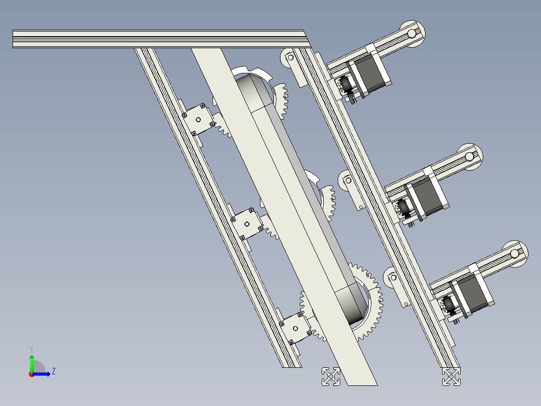 B2004357-绕线机左视图