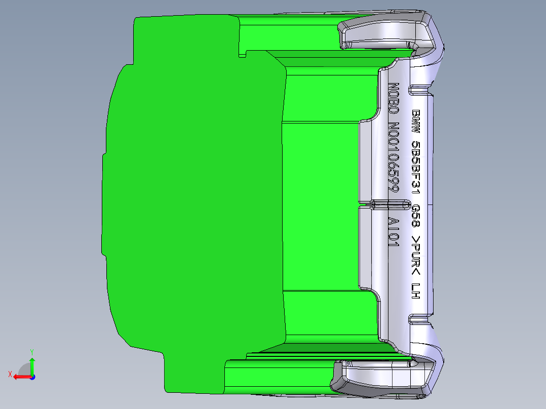 座椅靠背护面装配站  sw20后视图