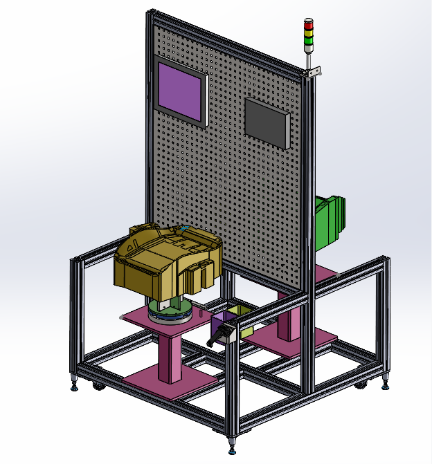 座椅靠背护面装配站  sw20