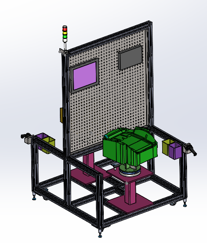 座椅靠背护面装配站  sw20