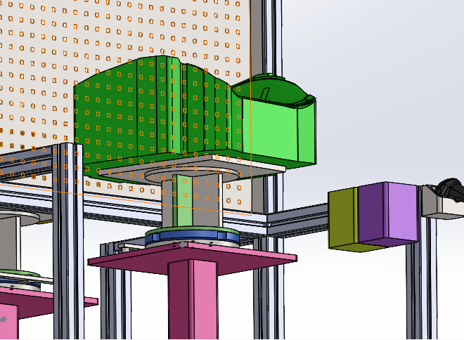 座椅靠背护面装配站  sw20