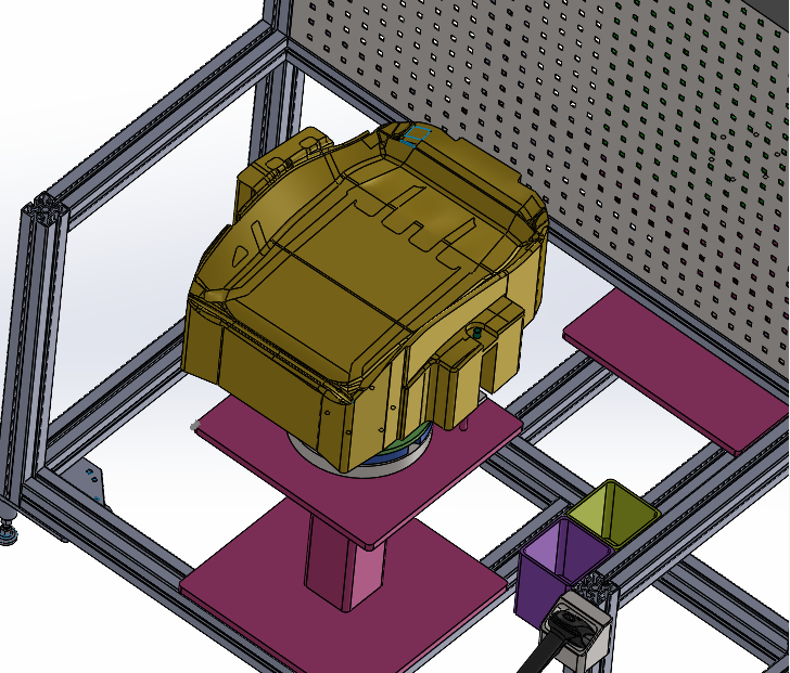 座椅靠背护面装配站  sw20
