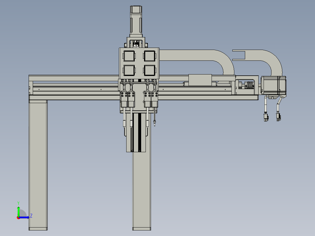 横向移栽总装-06-000左视图