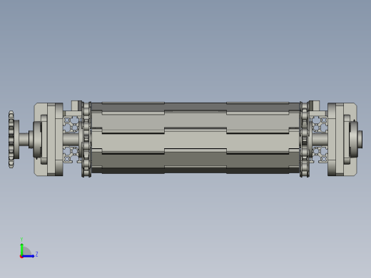 22米链板输送机左视缩略图