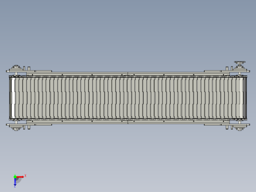 22米链板输送机俯视缩略图