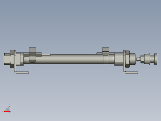 气缸MI12x100SCALB(0)+(CMSG-2)后视缩略图