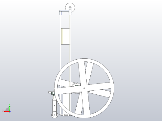 8字型无碳小车后视缩略图