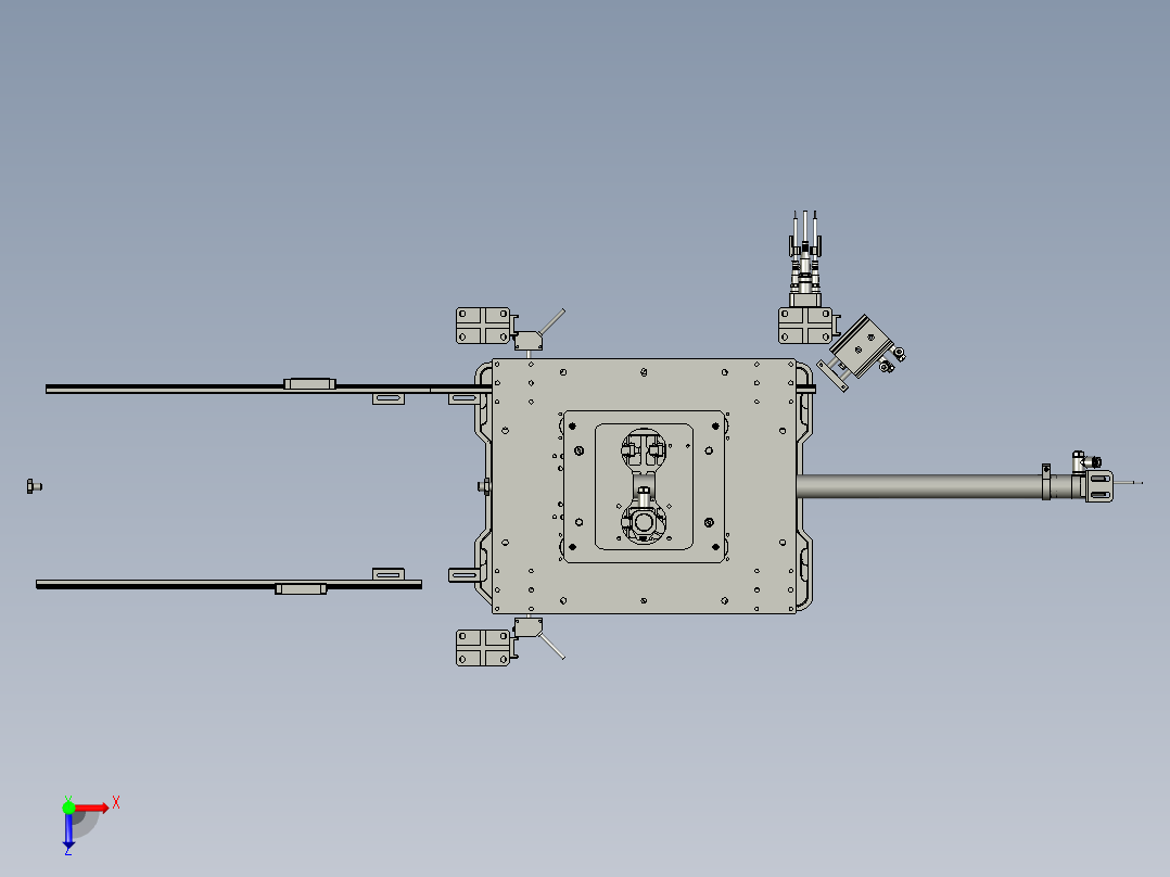 sarhdjh-WN-XL02-300-等距搬运模组俯视图