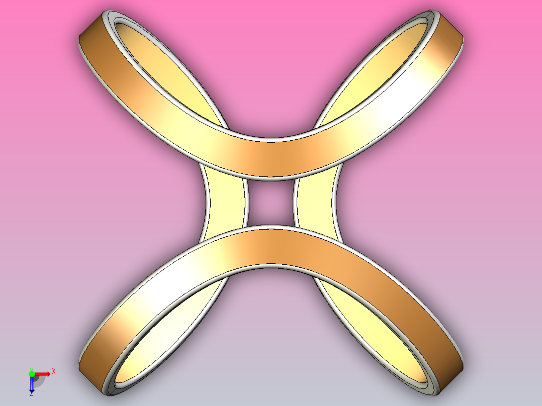 交错图案(3)俯视图