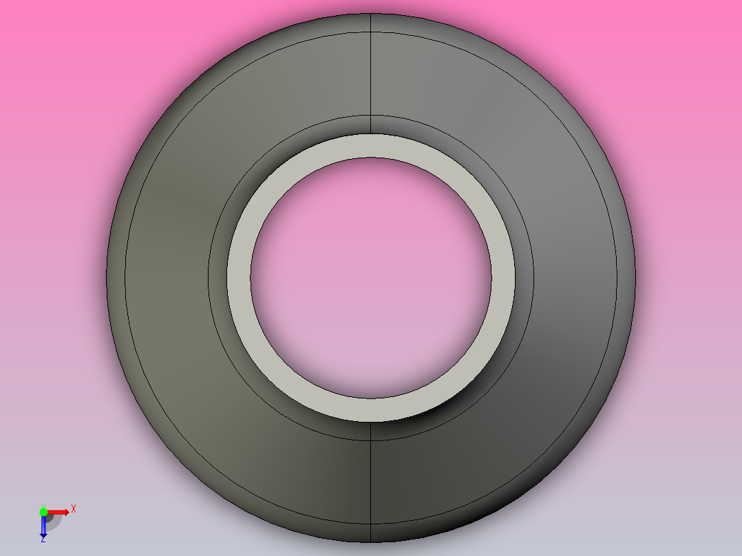 R(C) 大小头（同心）[3X1_1-2]俯视图