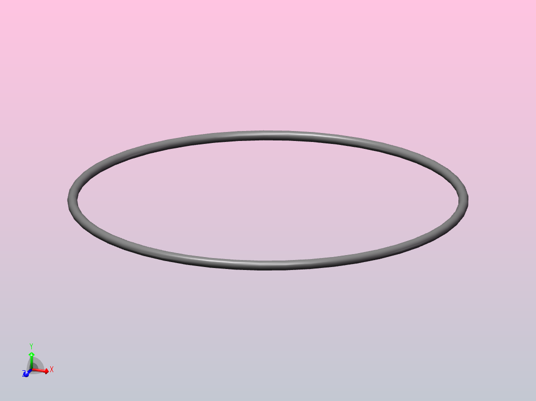 O型密封圈φ310×8主视图