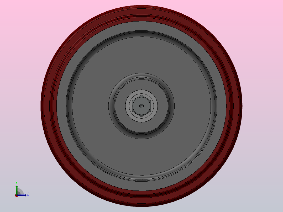 脚轮Colson-7_12689_989 MTG1左视图