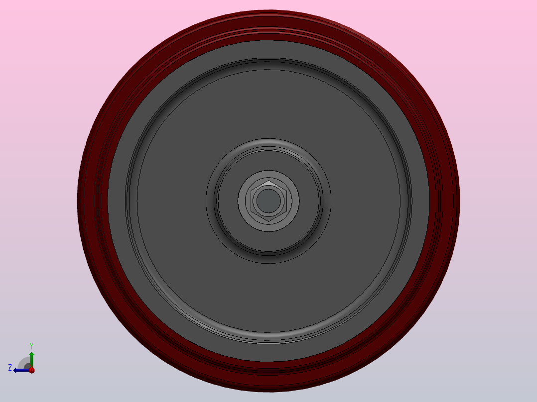 脚轮Colson-7_12689_989 MTG1右视图