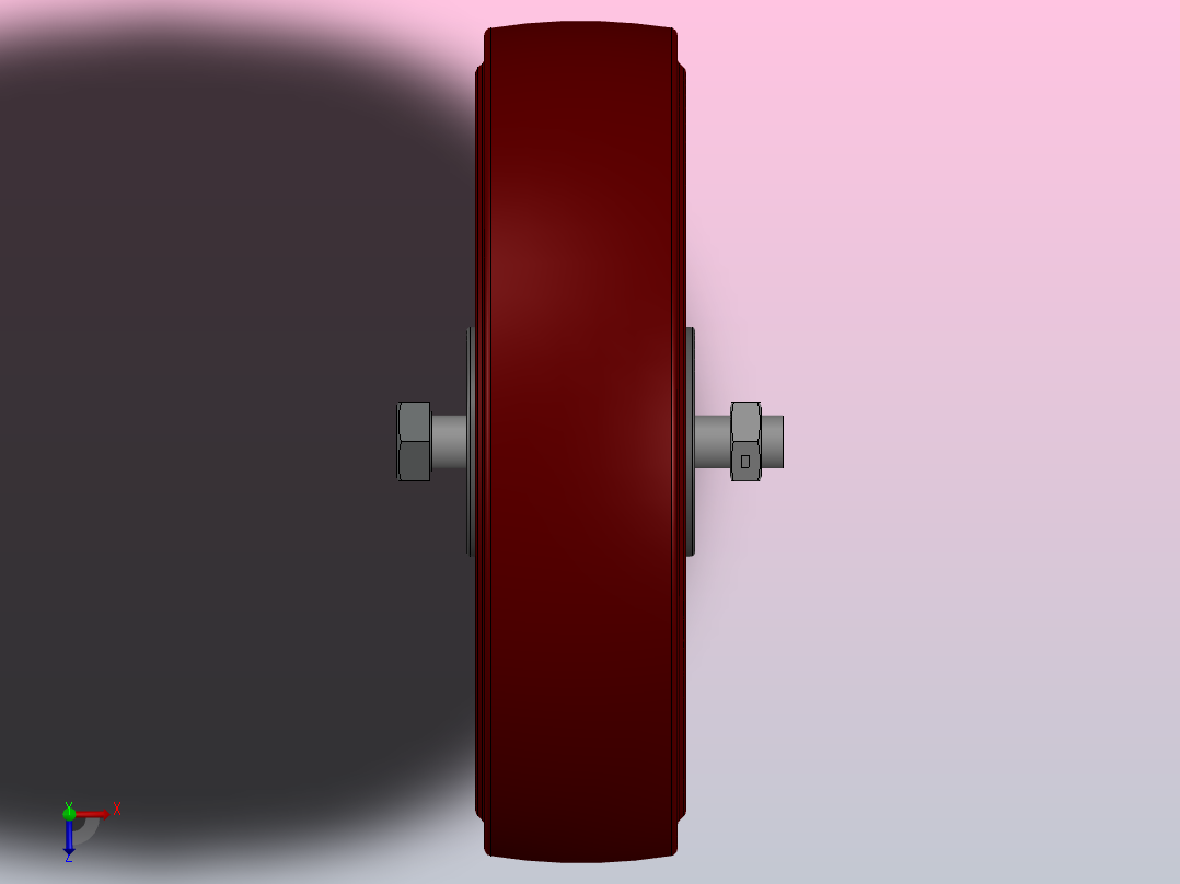 脚轮Colson-7_12689_989 MTG1俯视图