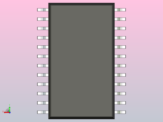 106x SOIC 封装（小外形集成电路）SOIC127P1199X264-24N后视缩略图
