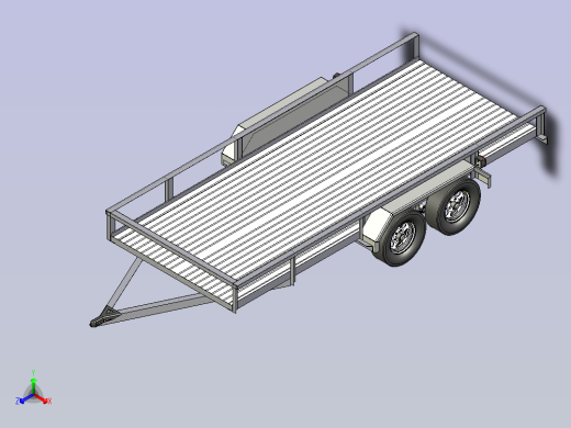 拖车正等轴测缩略图