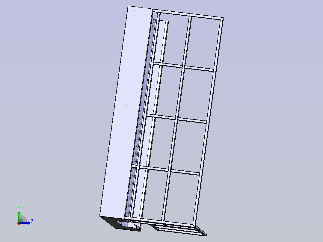 剪式升降机左视图
