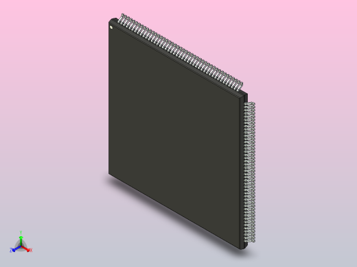 QFP 封装（四方扁平封装）QFP50P2600X2600X145-176N