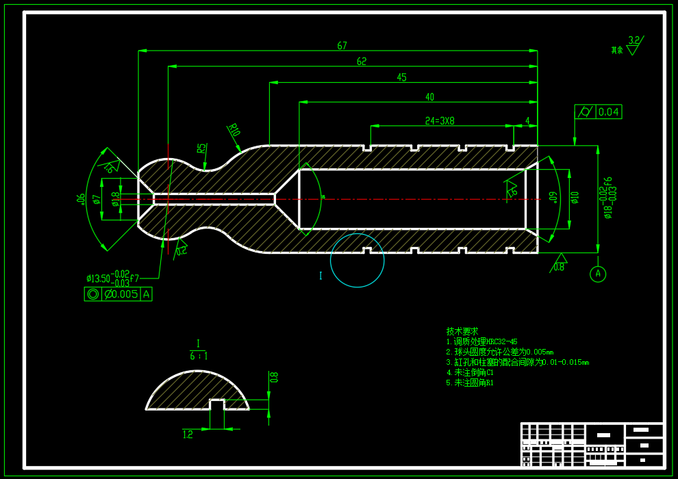 A6V-160斜轴式轴向变量马达（CAD+说明书）