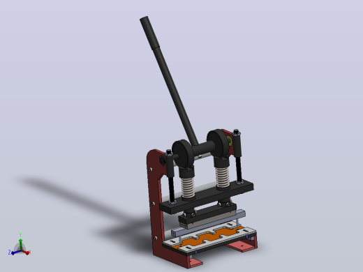 solidworks中的冲床