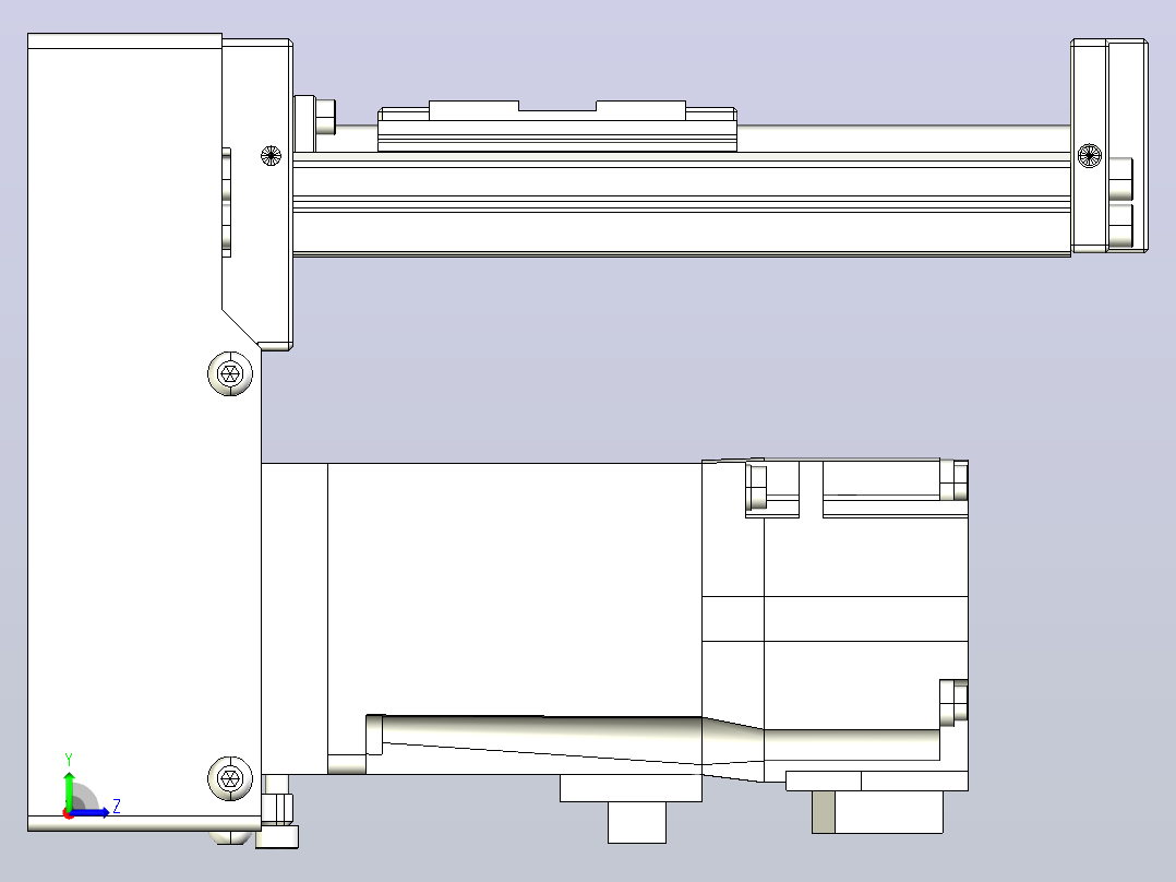 钢基模组TPA-KSR-4002C-100A1-MP-H1左视图