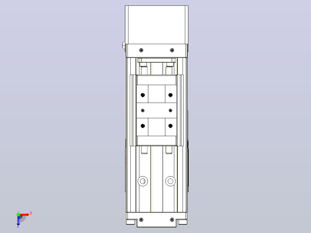 钢基模组TPA-KSR-4002C-100A1-MP-H1俯视图