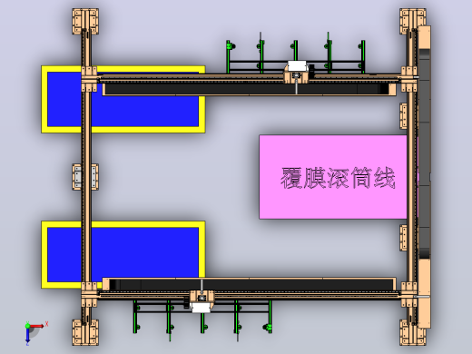 大型龙门架俯视缩略图
