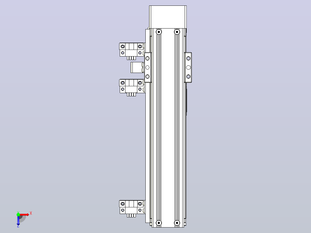 钢基模组TPA-KNR-4002C-200A1-MP-H1S1俯视图