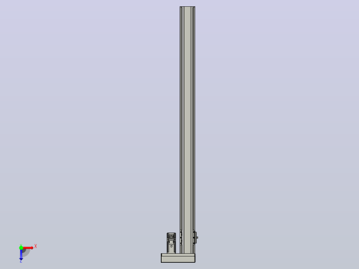 日规模组半封闭丝杆TPA-HNR-65S-1610C-L950-ML-Y-P10-N3俯视缩略图