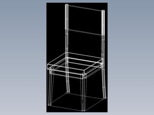 室内家具和灯具等的模型十四-J-CH06