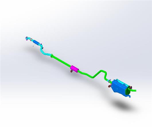 汽车排气系统总成