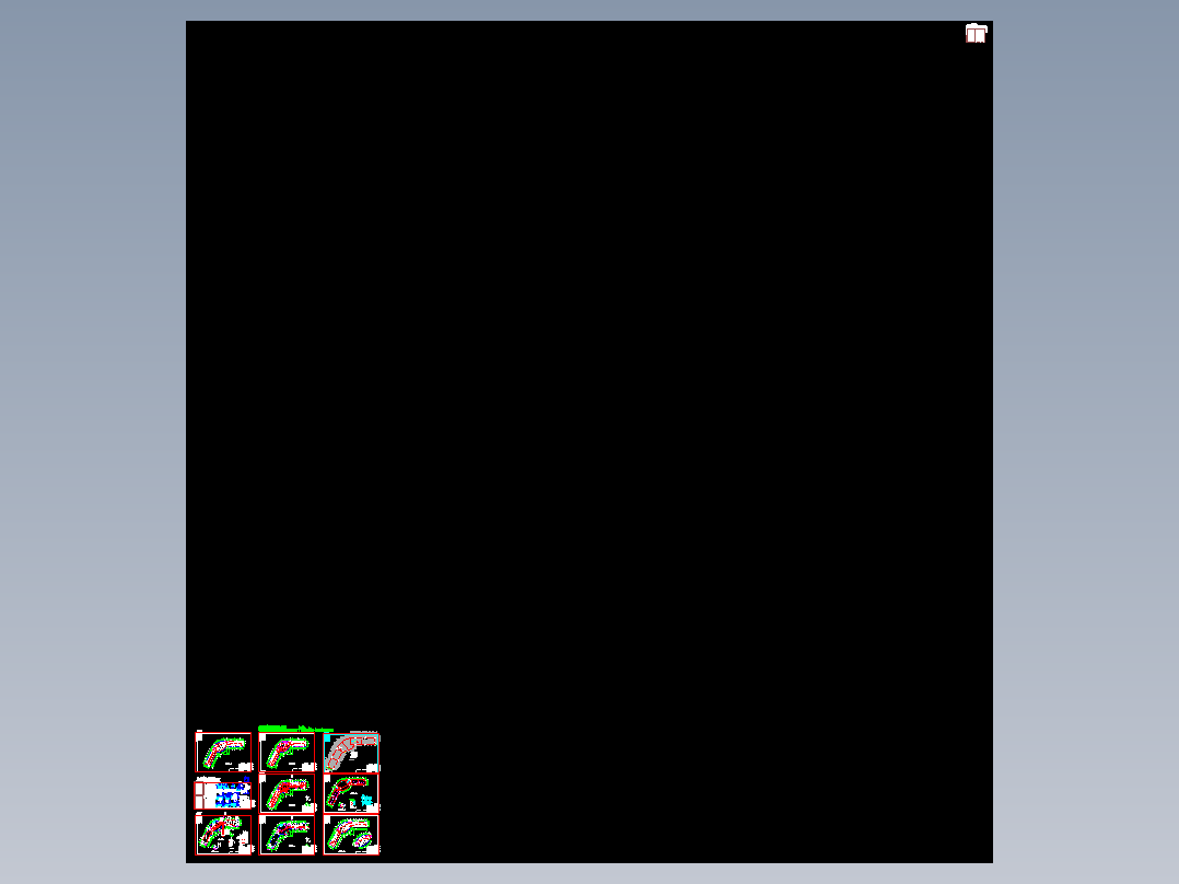 某地区电器有限公司生产车间电气cad设计施工图