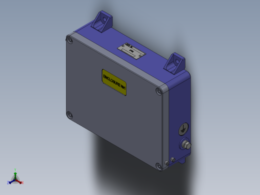 电控箱正等轴测缩略图