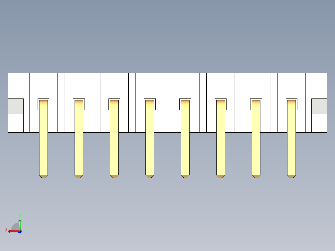 JST-S8B-EH-A后视图