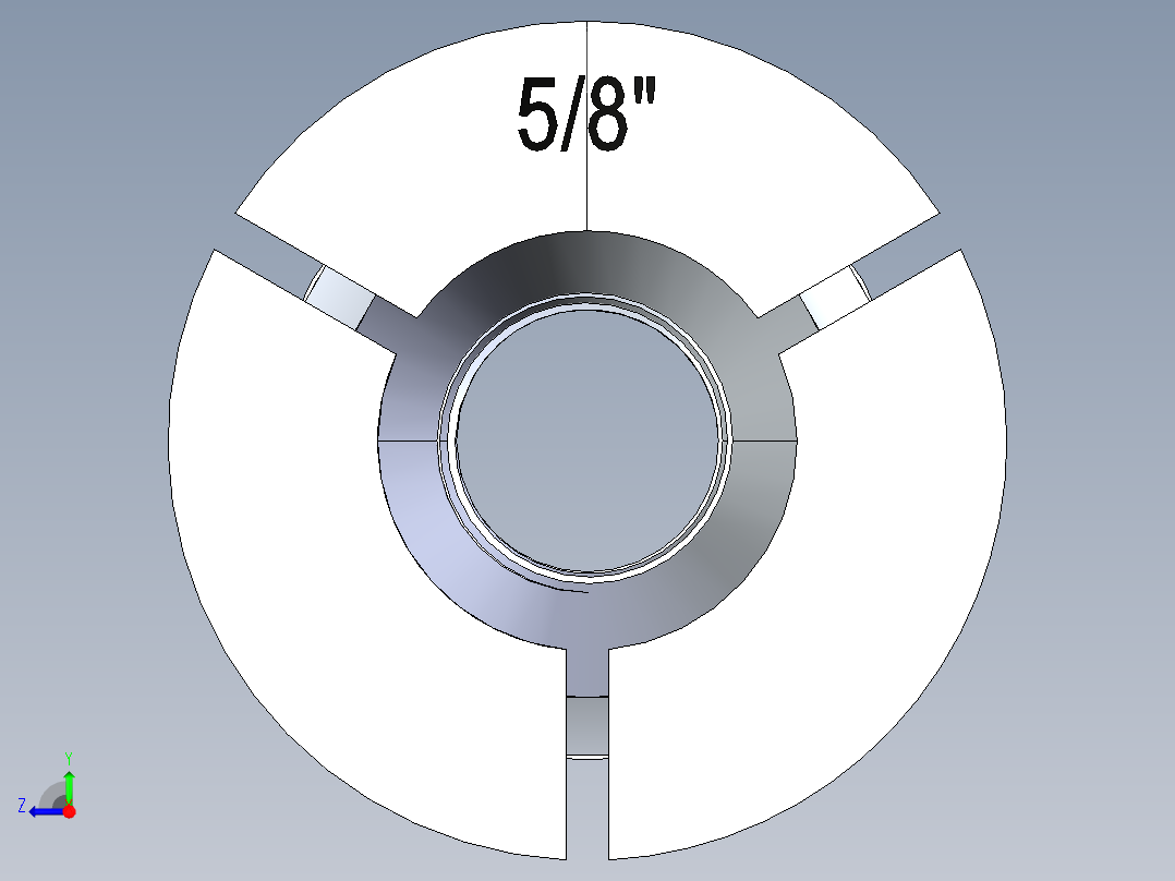 R8-夹头组-R8 COLLET 0.625.STEP右视图