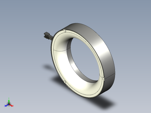 基恩士CA-DRW13M_kc图纸模型正等轴测缩略图