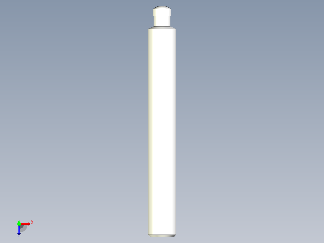 水平調整腳座連結螺絲2254-3D多系列多零件图纸模型俯视图