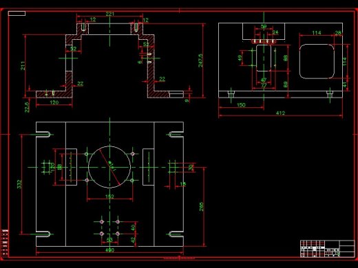 Q549-差速器壳机械加工工艺及夹具设计【镗孔+钻孔两套】缩略图