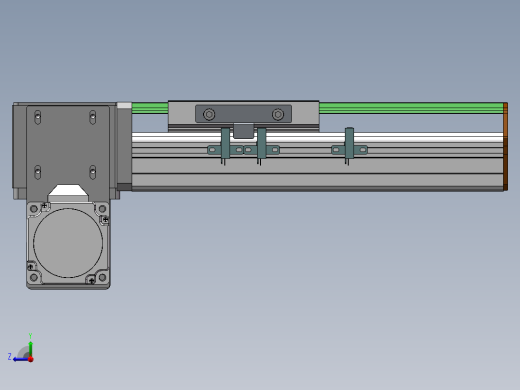 MTB同步带半封闭MTB10-LD-60右视缩略图