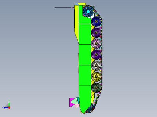 超小型迷你小坦克右视缩略图