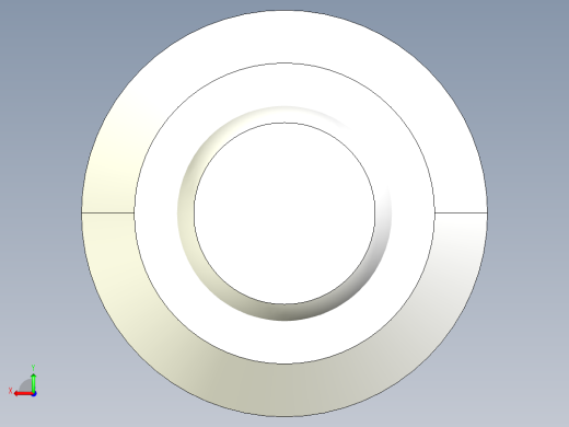 半圓定位珠螺絲(平面A)2272-3D多系列多零件图纸模型后视缩略图