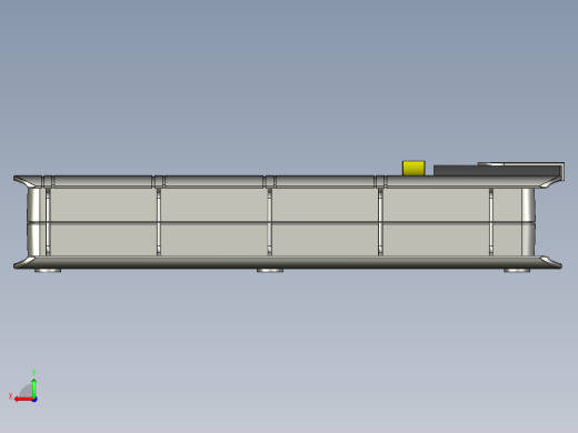 国标电源排插15孔+2网线 STP PROE后视缩略图