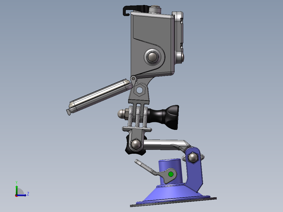 数码相机左视图