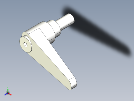 調整式把手(鋅合金)2439(B)-3D多系列多零件图纸模型