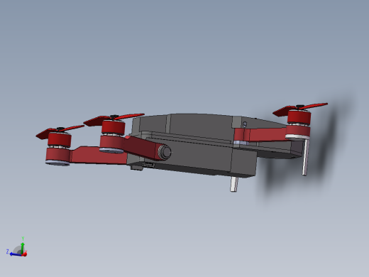 SW三维 飞行器装配体