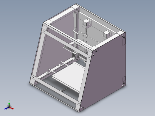 精密打印机正等轴测缩略图